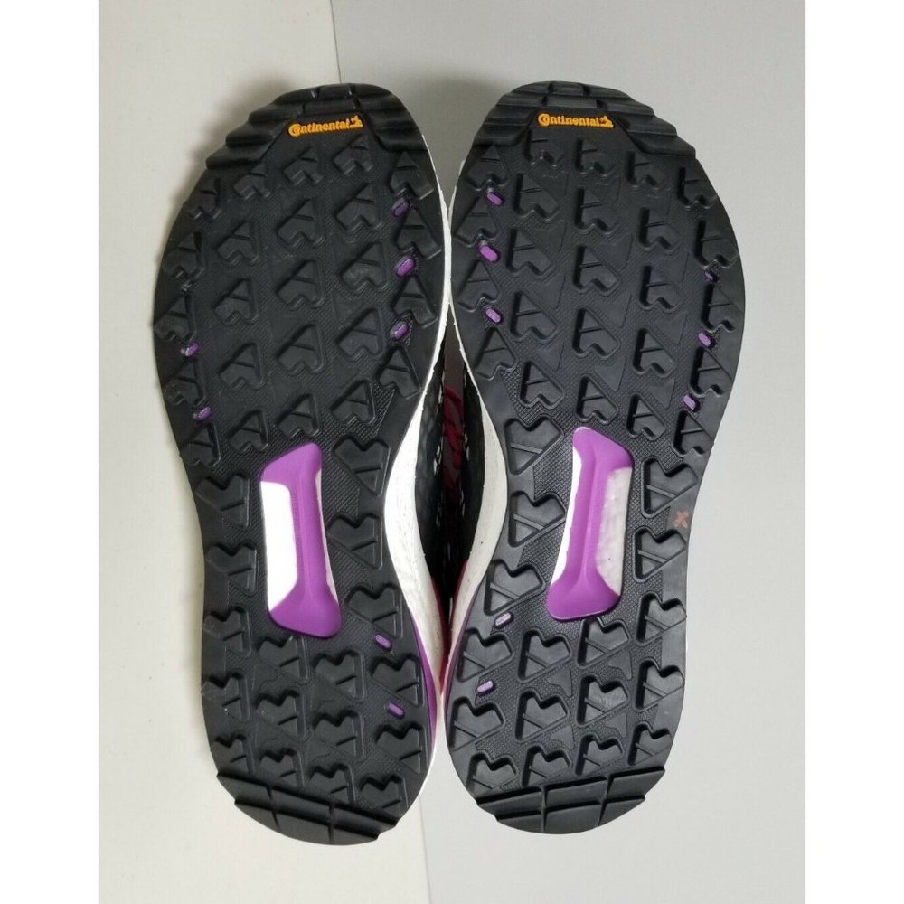 Adidas Terrex Free Hiker Sneakers Sesame Carbon Magenta Mens Size 8.5 - Picture 5 of 7